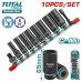 Набор ударных головок 3/8 " TOTAL THKISD38106L (10 шт)