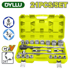 Набор головок 3/4 " DYLLU DTST4D21 (21 шт)