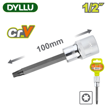 Торцевая головка 1/2 " T25 DYLLU DTSC5212 Торцевая головка 1/2 " T25 DYLLU DTSC5212
