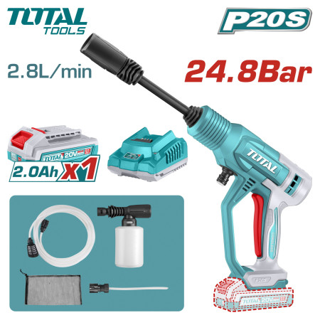 Мойки высокого давления аккумуляторные TOTAL TPWLI20362