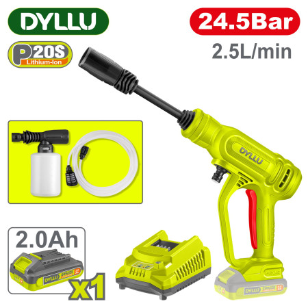 Мойка высокого давления аккумуляторные DYLLU DTQX01203 Мойка высокого давления аккумуляторные DYLLU DTQX01203