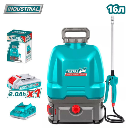 Опрыскиватель аккумуляторный TOTAL TSPLI20162 Опрыскиватель аккумуляторный TOTAL TSPLI20162