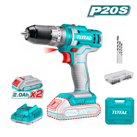 Дрель-шуруповерт ударная TOTAL TIDLI201452 Дрель-шуруповерт ударная TOTAL TIDLI201452