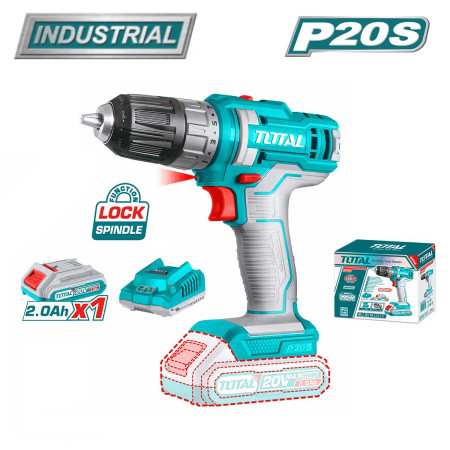 Дрель-шуруповерт TOTAL TDLI200518 Дрель-шуруповерт TOTAL TDLI200518