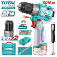 Дрель-шуруповерт с погружным блендером TOTAL TCKLI1628