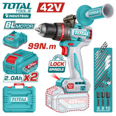 Дрель-шуруповерт ударная TOTAL TIDLI429982