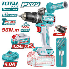 Дрель-шуруповерт ударная TOTAL TIDLI209686
