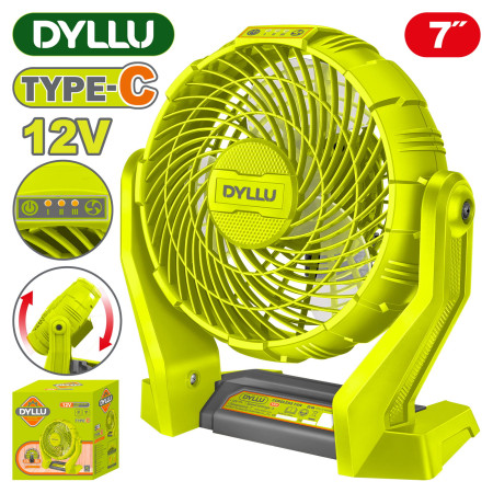 Вентилятор аккумуляторный DYLLU DTLF1507 Вентилятор аккумуляторный DYLLU DTLF1507