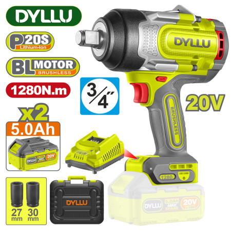 Гайковерт аккумуляторный DYLLU DTCD1B128