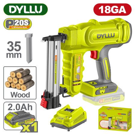 Пистолет гвоздезабивной аккумуляторный DYLLU DTBJ1308 Пистолет гвоздезабивной аккумуляторный DYLLU DTBJ1308