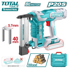 Пистолет гвоздезабивной аккумуляторный TOTAL TCSNLI6005