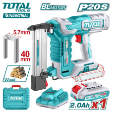 Пистолет гвоздезабивной аккумуляторный TOTAL TCSNLI6008