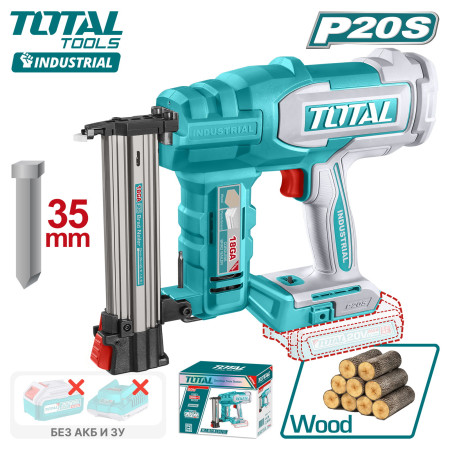 Пистолет гвоздезабивной аккумуляторный TOTAL TCBNLI2005