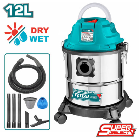 Пылесос строительный TOTAL TVC12202 Пылесос строительный TOTAL TVC12202