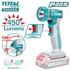 Фонарь аккумуляторный TOTAL TWLI2058