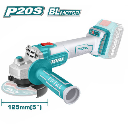 Углошлифмашина аккумуляторная TOTAL TAGLI201258 Углошлифмашина аккумуляторная TOTAL TAGLI201258