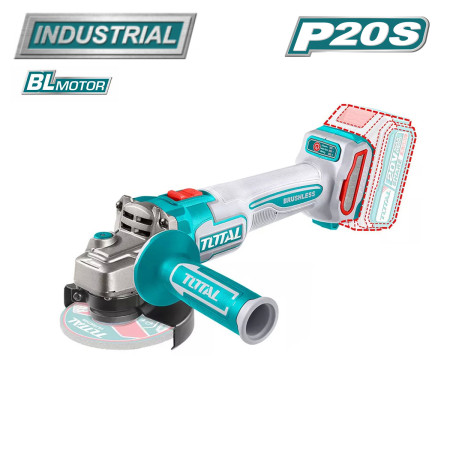 Углошлифмашина аккумуляторная TOTAL TAGLI21154 Углошлифмашина аккумуляторная TOTAL TAGLI21154