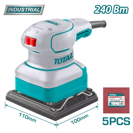 Виброшлифмашина TOTAL TF2241108 Виброшлифмашина TOTAL TF2241108