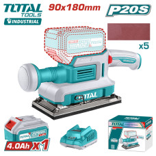 Виброшлифмашина аккумуляторная TOTAL TFSLI20311