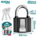 Замок навесной 32мм TOTAL TLK31321