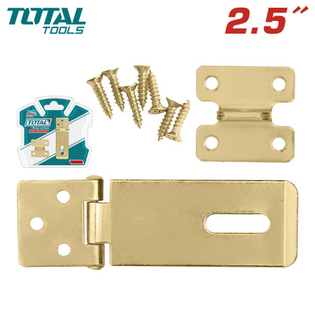 Петля со скобой под навесной замок 2,5 " TOTAL THSS1025