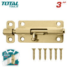 Шпингалет стальной 75 мм TOTAL THTB103