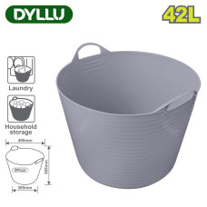 Ведро пластиковое гибкое 42 л DYLLU DTFT1142