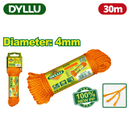 Веревка 4ммx30м DYLLU DTRZ1304 Веревка 4ммx30м DYLLU DTRZ1304