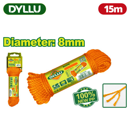 Веревка 8ммx30м DYLLU DTRZ1308 Веревка 8ммx30м DYLLU DTRZ1308