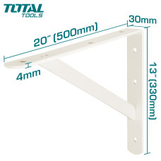 Кронштейн для полок 330 x 500 мм TOTAL THDSB1320