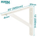 Кронштейн для полок 330 x 500 мм TOTAL THDSB1320 Кронштейн для полок 330 x 500 мм TOTAL THDSB1320