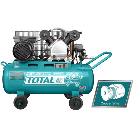 Компрессор масляный ременной TOTAL TC2200506 Компрессор масляный ременной TOTAL TC2200506