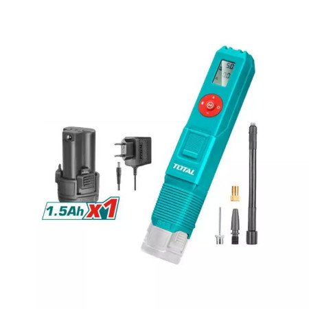 Компрессор автомобильный аккумуляторный TOTAL TACLI12011 Компрессор автомобильный аккумуляторный TOTAL TACLI12011