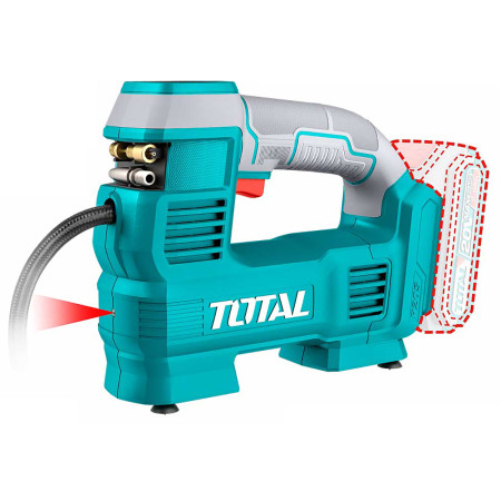 Компрессор автомобильный аккумуляторный TOTAL TACLI2012 Компрессор автомобильный аккумуляторный TOTAL TACLI2012