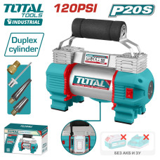 Компрессор автомобильный аккумуляторный TOTAL TACLI2026