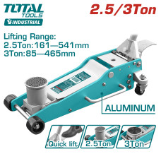 Домкрат гидравлический подкатной 2,5-3 т TOTAL THT108253