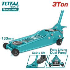 Домкрат гидравлический подкатной 3т. TOTAL THT108313