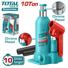 Домкрат гидравлический бутылочный 10 т TOTAL THT109104