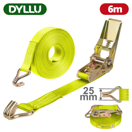 Ремни с храповым механизмом 1 т 6м DYLLU DTRT13106