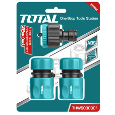 Набор соединителей садовых TOTAL THWS030301 (3 шт)