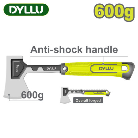 Топор 0,6 кг DYLLU DTHM8166 Топор 0,6 кг DYLLU DTHM8166