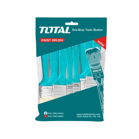 Набор кистей TOTAL THT8450801 (8 шт) Набор кистей TOTAL THT8450801 (8 шт)