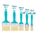 Набор кистей TOTAL THT8450801 (8 шт) Набор кистей TOTAL THT8450801 (8 шт)