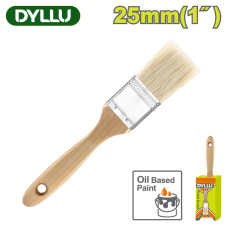 Кисть плоская 25 мм DYLLU DTPB1501