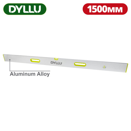 Правило алюминиевое с уровнем 1500мм DYLLU DTSL6G150