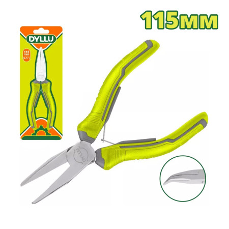 Длинногубцы изогнутые 115 мм DYLLU DTPL0955 Длинногубцы изогнутые 115 мм DYLLU DTPL0955