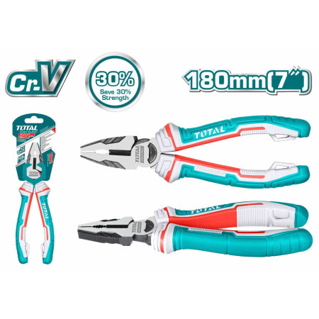 Плоскогубцы комбинированные 180 мм TOTAL THT210706S Плоскогубцы комбинированные 180 мм TOTAL THT210706S