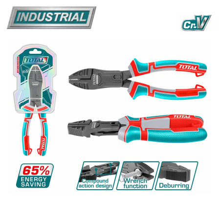 Плоскогубцы комбинированные 240 мм TOTAL THTC510956 Плоскогубцы комбинированные 240 мм TOTAL THTC510956