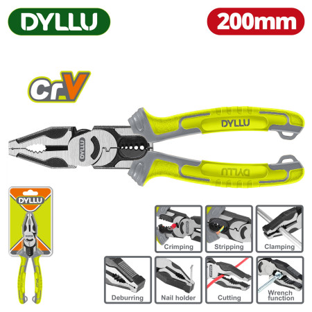 Плоскогубцы комбинированные 200мм DYLLU DTPL1778 Плоскогубцы комбинированные 200мм DYLLU DTPL1778