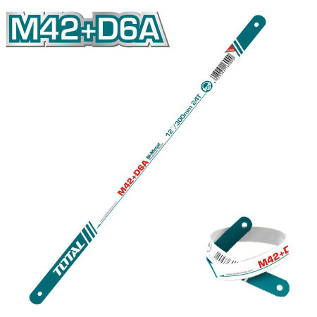 Полотно ножовочное биметаллическое 300 мм TOTAL THT571326 (1 шт)